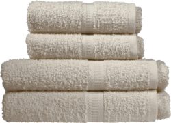 Simple Value - 4 Piece - Towel Bale - Cream